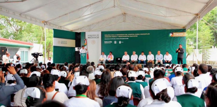 Agradece AMH respaldo de la Federación para mejorar el sistema de salud en Oaxaca
