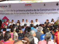 Inicia Gobierno de Oaxaca construcción del Mercado de Artesanías en la “cuna del barro negro”