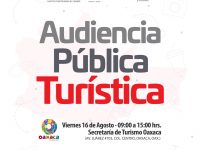 Convoca Sectur Oaxaca a la Audiencia Pública Turística
