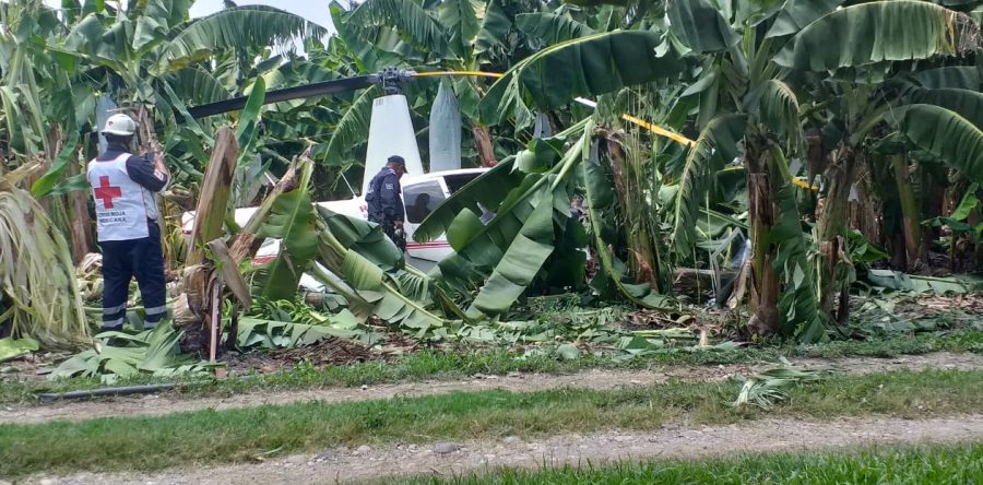Se activan protocolos en Tuxtepec, por desplome de helicóptero