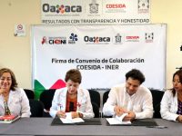 Suscriben convenio de colaboración Coesida e INER