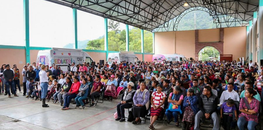 Atención del gobierno no debe ser extraordinaria, debe convertirse en una práctica común y ordinaria. Ivette Morán de Murat en la Mixteca