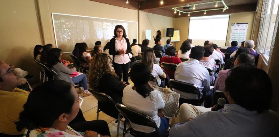 DIF Estatal Oaxaca imparte curso-taller sobre Garantía de Derechos de la Infancia y Adolescencia a personal del Poder Judicial del Estado