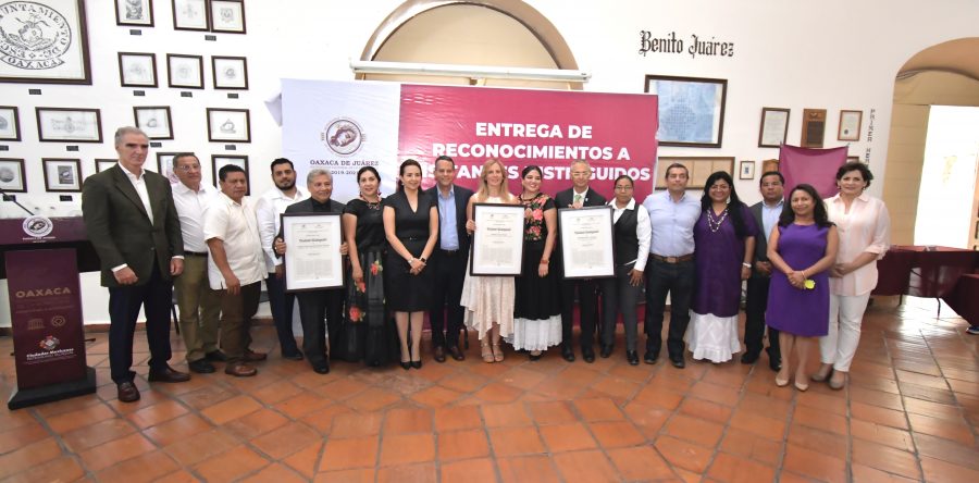 Ayuntamiento de Oaxaca declara visitantes distinguidos a miembros de la Universidad de Salamanca