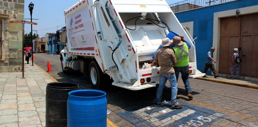 Servicio de recolección de basura es gratuito,  reitera Gobierno de Oaxaca de Juárez