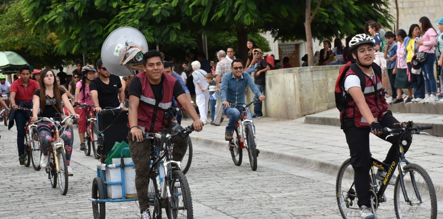 Ayuntamiento de Oaxaca de  Juárez invita a rodada ciclista