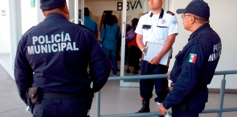 Anuncia Ayuntamiento de Oaxaca programa de acompañamiento policial a clientes bancarios