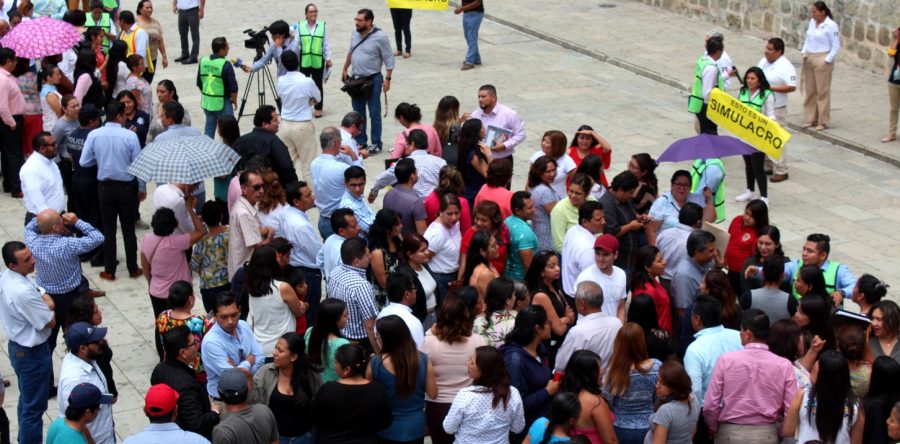 Recuerda: el 19 de septiembre, en Oaxaca de Juárez habrá macrosimulacro