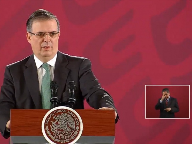 Destaca Ebrard reducción del 56% del flujo migratorio hacia EU