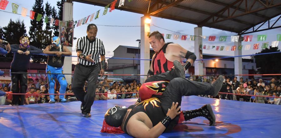 Ayuntamiento capitalino celebra en Candiani el Día Nacional de Lucha Libre