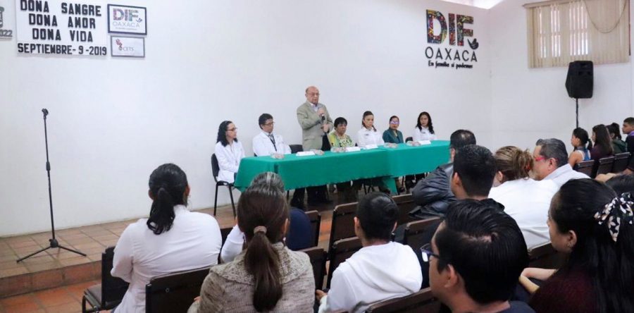 DIF Estatal Oaxaca se suma a la donación altruista de sangre