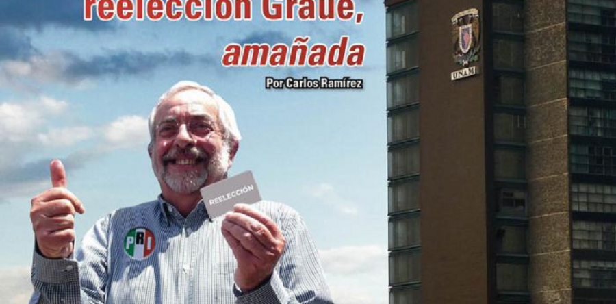 UNAM: último bastión priísta; reelección Graue, amañada: Carlos Ramírez