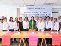 Firman Sedesoh y Profeco  acuerdo para proteger a los  beneficiarios del Programa Vamos Juntos a la Escuela