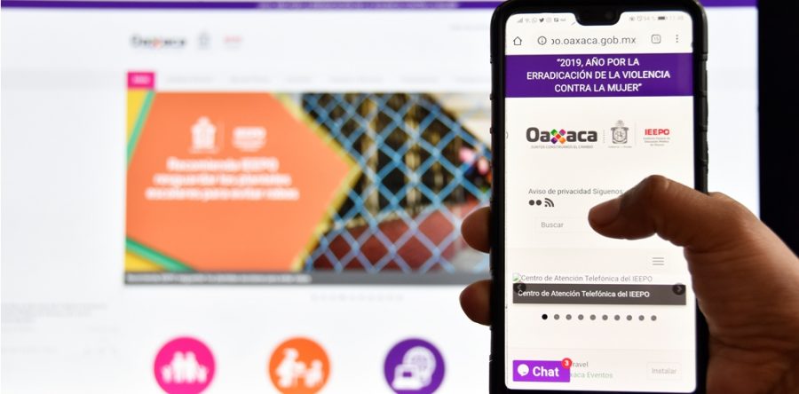 Servicios en línea del IEEPO agilizan trámites y servicios
