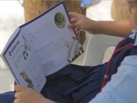 Fomentan en Parque Del Agua Centenario la lectura y escritura en la niñez oaxaqueña