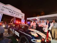 Oswaldo García desea éxito a competidores de Carrera Panamericana