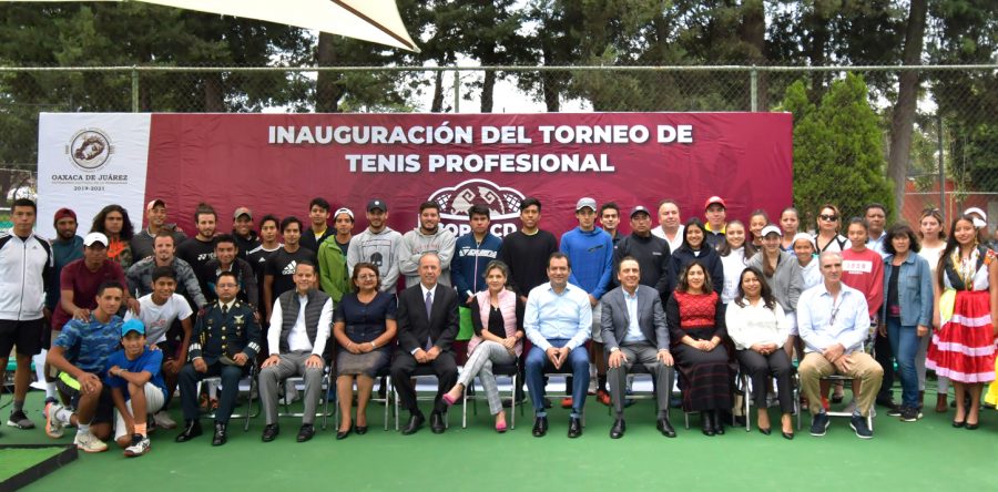 Inaugura Oswaldo García torneo de  tenis “Copa Ciudad de Oaxaca 2019”