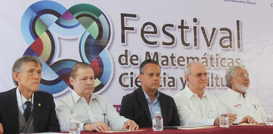 Inicia en la ciudad de Oaxaca el Festival de Matemáticas, Ciencia y Cultura 2019