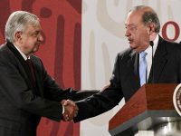 AMLO aplaude voluntad de Slim para invertir en el resto de su sexenio