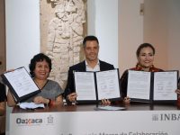 Gobierno del Estado y el INBAL reafirman compromiso para fortalecer la educación y el patrimonio artístico de Oaxaca