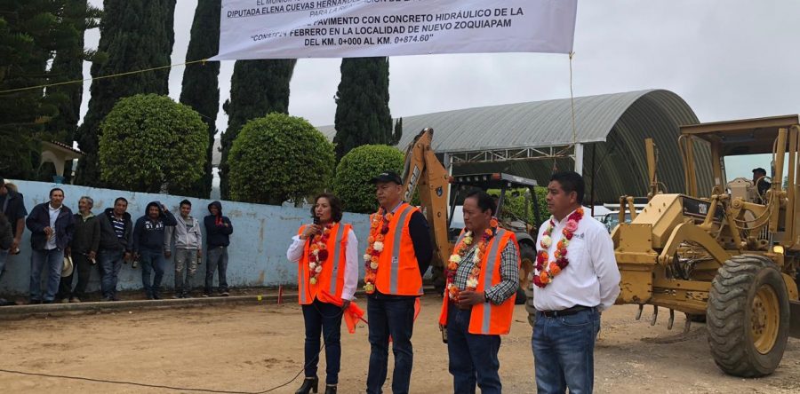 Ejecutará CAO obra de urbanización en Zoquiápam