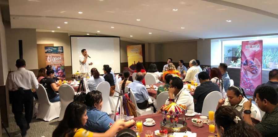 Promociona Sectur Oaxaca oferta turística en Tabasco y Chiapas