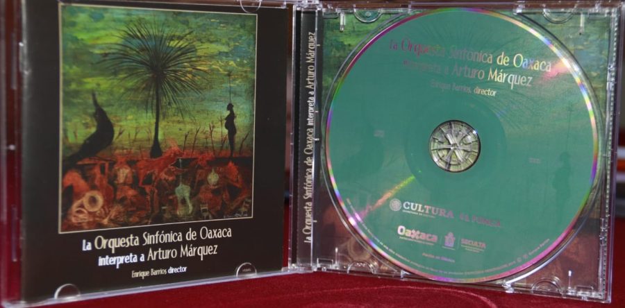 Presenta Seculta disco interpretando a Arturo Márquez en Oaxaca