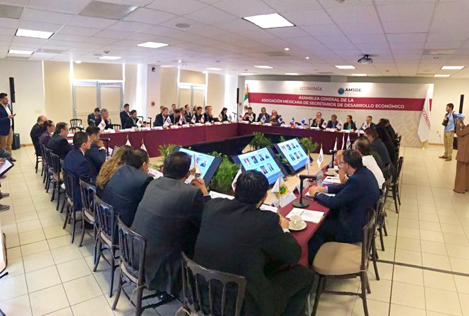 Oaxaca presente en la Asamblea General de la AMSDE