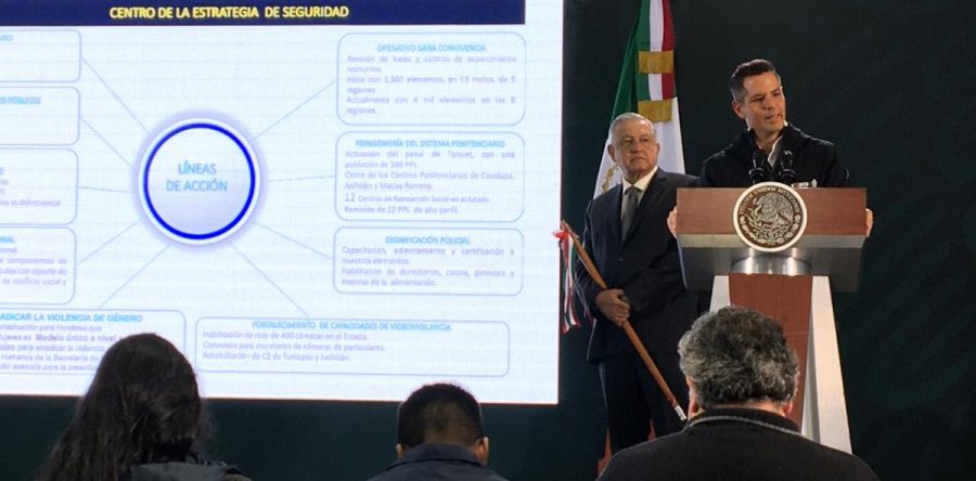 Insiste gobernador que Oaxaca se ubica entre los 10 estados más seguros del país