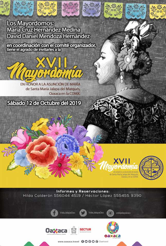 Celebrará Jalapa del Marqués mayordomía en la CDMX