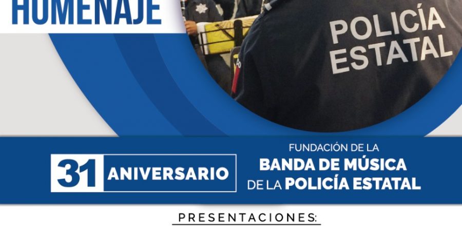 Sonará el Alcalá con la Banda de Música de la Policía Estatal; invitan SSPO y Seculta