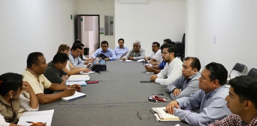 IEEPO y dirigencia magisterial dan seguimiento a peticiones  de docentes de la Mixteca