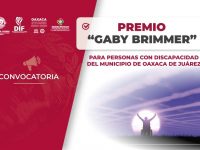 Convoca DIF de Oaxaca de Juárez al Premio Municipal “Gaby Brimmer”