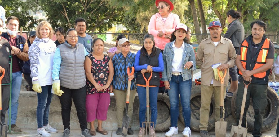 Estimula Ayuntamiento capitalino escuelas seguras con tequios ciudadanos