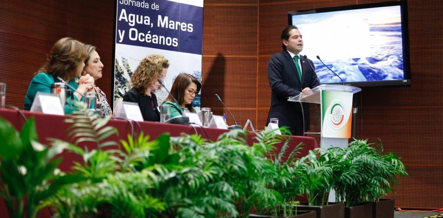 El Senador Raúl Bolaños-Cacho Cué trabaja para reducir la acidificación de mares, océanos y ríos