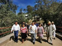 Edil Gaudencio Ortiz Cruz inauguró 4 obras más para beneficio de aproximadamente 2000 habitantes de agencias de Tlaxiaco