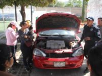 Recorre Feria de Prevención del Delito  la agencia municipal de Pueblo Nuevo