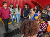 Trabajadoras de Administración participan en segunda etapa del Curso Mecánica de Emergencia