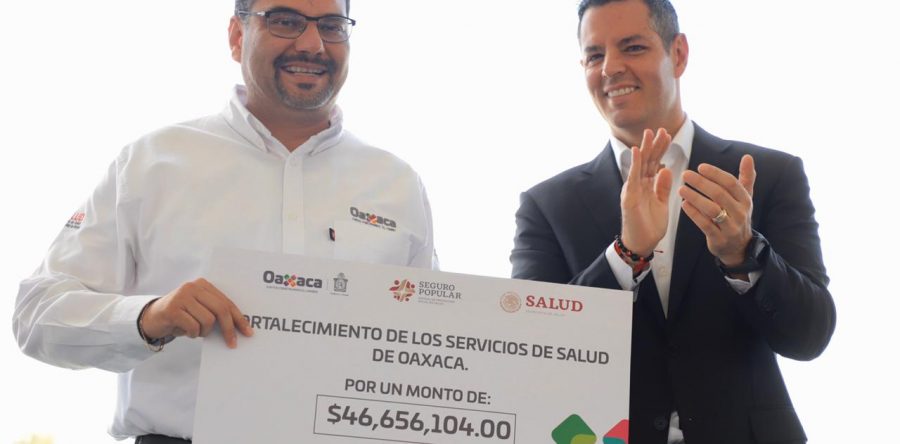 Fortalece Alejandro Murat Servicios de Salud de Oaxaca con más de 51.6 mdp