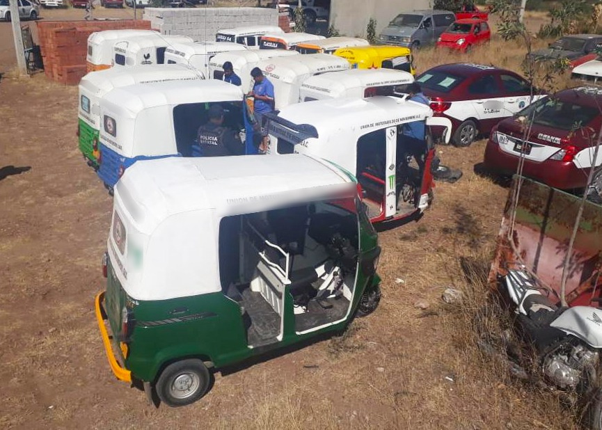 Por circular de manera ilegal, se retienen 16 mototaxis en la Costa y Valles Centrales