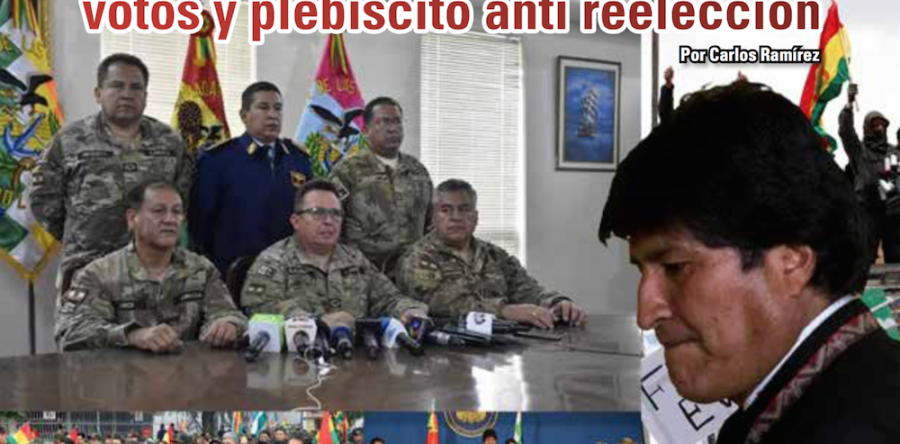 Bolivia, golpe de… ego; Evo perdió votos y plebiscito anti reelección: Carlos Ramírez