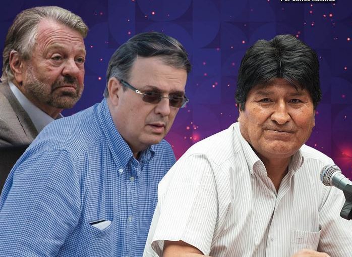 Evo: Ebrard aplicó la doctrina Castañeda-Fox y no la Estrada: Carlos Ramírez