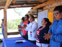 Edil Gaudencio Ortiz Cruz y Regidor Juan Sánchez Ortiz, inauguran 5 obras a beneficio de más de 800 familias del municipio de Tlaxiaco