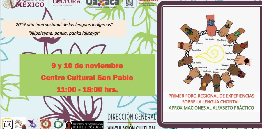 Invita Seculta al Primer Foro sobre lengua chontal en Oaxaca