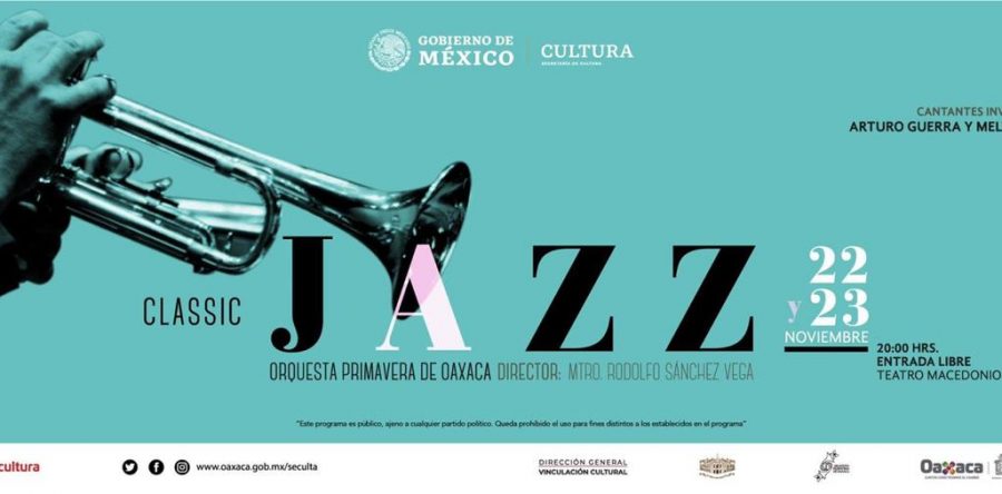 Presenta Orquesta Primavera de Oaxaca “Classic Jazz”: Seculta