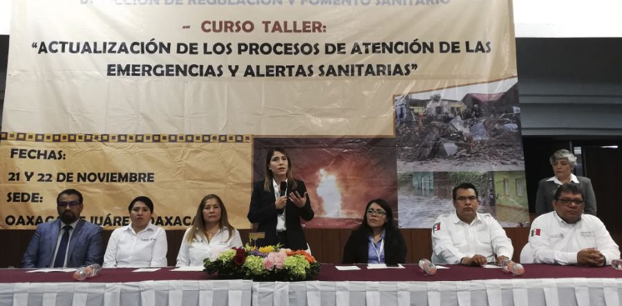 Capacitan a personal en Atención a Emergencias y Alertas Sanitarias