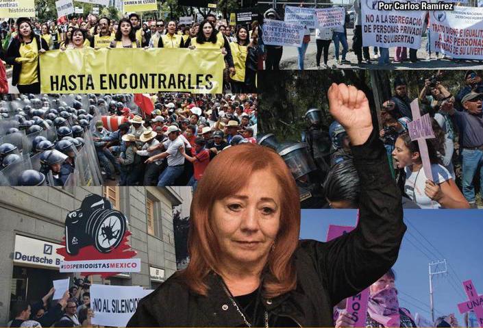 Derechos humanos: en una comisión o en las calles y medios, como antes: Carlos Ramírez