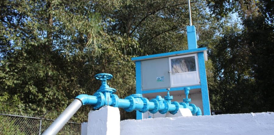 En beneficio de más de 350 familias, edil de Tlaxiaco y su cabildo inauguran ampliación de la red de agua potable del Barrio San Miguel