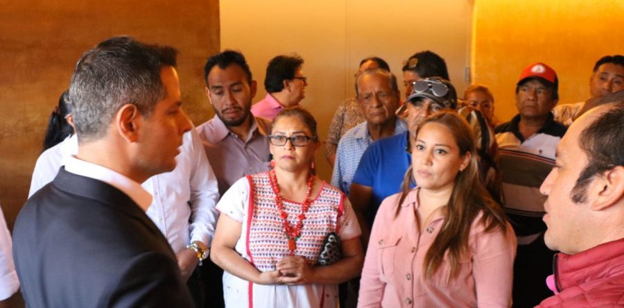 Lider nacional de Libertad, se reúne con Alejandro Murat