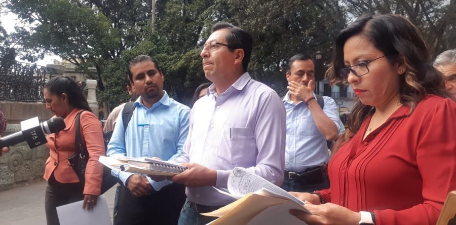 Exigen agremiados del SUTCOBAO erradicar cacicazgos en el sindicato